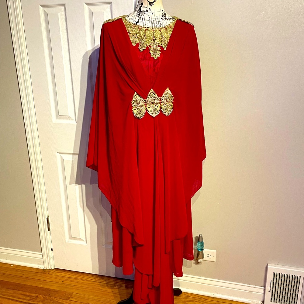 Kaftan High Low Indian Pakistani Asian Saree Caftan Dubai Arabian Abaya Farasha